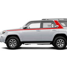 Angular Line Side Deur Vinyl Sticker Decal Voor Toyota 4Runner 5e Generatie 2