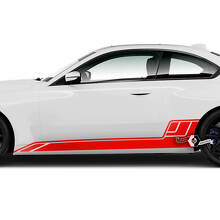 Paar BMW M2 M240 G42 F22 F87 M Performance Rocker Panel Side Stripe Doors Stripe Vinyl Decal Sticker
 2