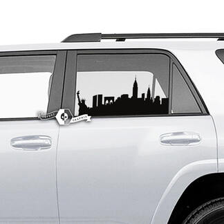 Paar 4Runner Window Statue of Liberty Side Vinyl Decals Stickers voor Toyota 4Runner
