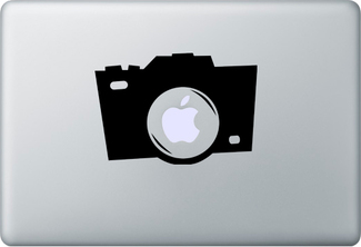 Sticker voor fotocamera voor MacBook-laptop
