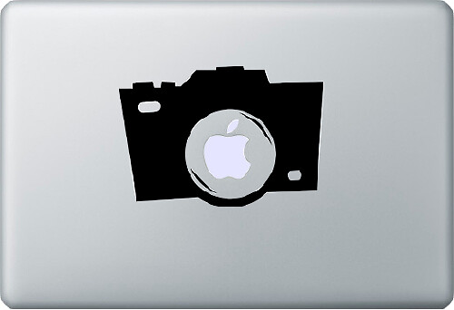 Sticker voor fotocamera voor MacBook-laptop
