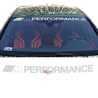 ///M Performance-sticker voor voorruit of achterruit, geschikt voor BMW G-serie
