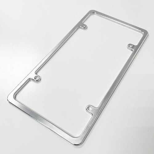 Slimline Blanco Billet Aluminium Amerikaanse Kentekenplaathouder_1