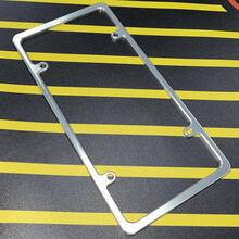 Leeg Billet Slimline US USA Kentekenplaathouder CNC Vliegtuigkwaliteit Aluminium
 2