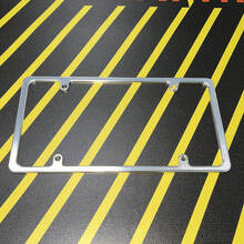 Slimline Blanco Billet Aluminium Amerikaanse Kentekenplaathouder_3