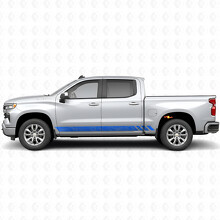 Topografische Band Deur- en Zijkant Vinyl Strepen voor Chevrolet Silverado 1500 T1XX 2019-2026_5