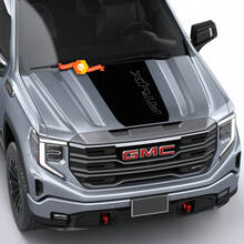 GMC 1500 AT4X Hood Truck vinyl sticker afbeelding
 3