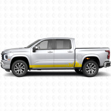 Mountain Range Deur- & Rocker Panel Vinyl Strepen voor Chevrolet Silverado 1500 Next Generation 2027_3
