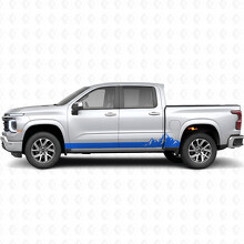 Mountain Range Deur- & Rocker Panel Vinyl Strepen voor Chevrolet Silverado 1500 Next Generation 2027_5