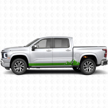 Mountain Range Deur- & Rocker Panel Vinyl Strepen voor Chevrolet Silverado 1500 Next Generation 2027_6