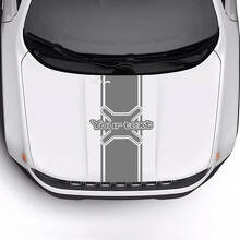 Aangepaste Tekst Sport Motorkap Logo Streep Vinyl Decal Sticker voor Jeep Renegade 2