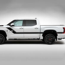Paar Toyota Tundra TRD Retro Vintage deuren bed streep kit vinyl stickers stickers
 2