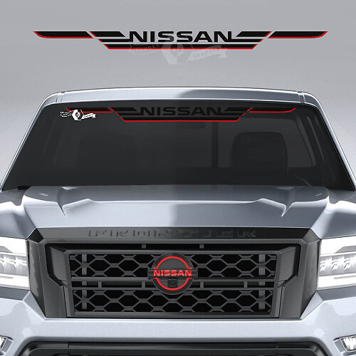 Nissan voorruit vinylsticker voor Nissan Frontier