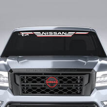 Nissan voorruit vinylsticker voor Nissan Frontier_3