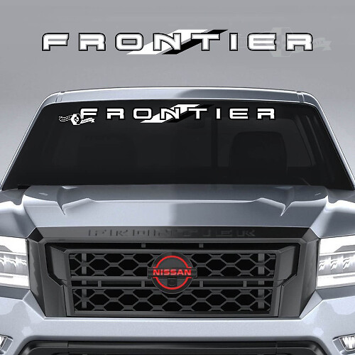 Merkschrift Voorruit Vinylsticker voor Nissan Frontier Pro-4X