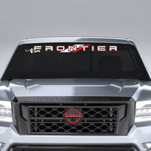 Voorruitsticker voor Nissan Frontier Pro-4X Vinylsticker 2 kleuren
 2