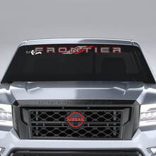 Voorruitsticker voor Nissan Frontier Pro-4X Vinylsticker 2 kleuren
 3