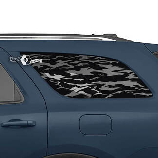 Paar Dodge Durango zij-achterruit wrap sticker vinyl stickers
 1