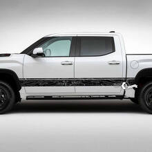 Topografische Kaart Zijstrepen Vinyl Decal Kit Voor Toyota Tundra_2
