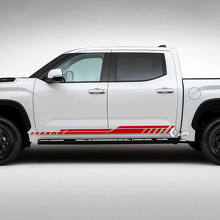 Toyota Tundra Rocker Panel deuren zijlijnen strepen Vinyl Stickers sticker
 2