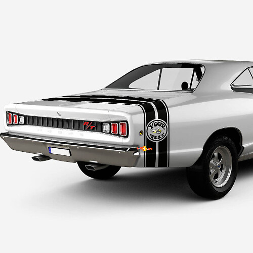 Super Bee Achterzijde Staartbandstreep Vinyl Sticker voor Dodge 1969_1