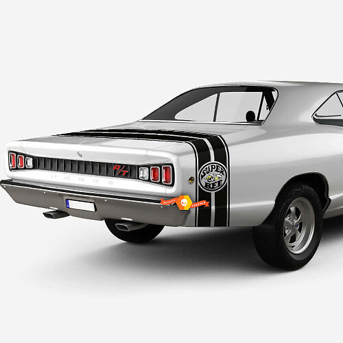 Dodge 1969 Super Bee staartband streep vinyl sticker sticker graphics
