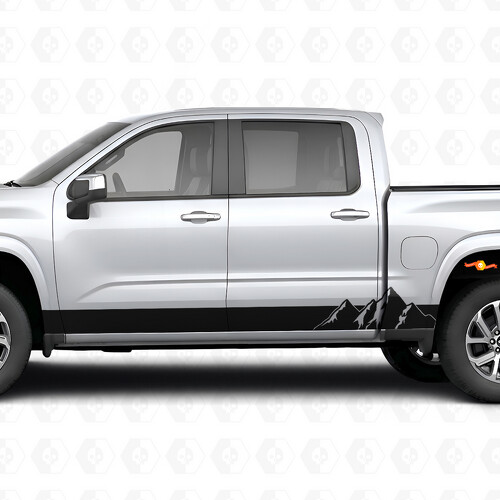 Alpine Ridge Deur- & Rocker Paneel Vinyl Strepen voor Chevrolet Silverado 1500 Volgende Generatie 2027_1