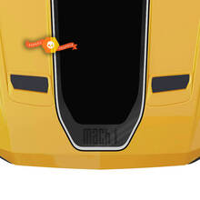 Ford Mustang Mach Hood Decal Auto Vinyl Sticker Shelby Sport Racing Zilver Trim 3 kleuren
 2