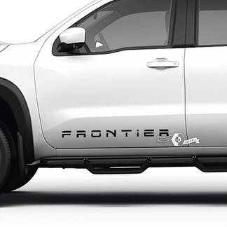 Paar Nissan Frontier auto sticker grafische sticker zijdeuren logo vinyl grafische stickers
