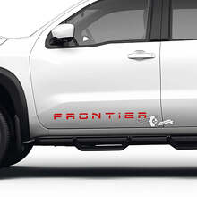 Frontier belettering zijdeur vinyl decals kit voor Nissan Frontier_3