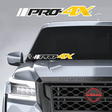 PRO-4X Logo Voorruit Vinyl Decal voor Nissan Frontier_2