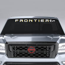Voorruit Nissan Logo Frontier Vinyl Stickers Decals Graphics 2 kleuren
 2