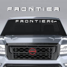 Voorruit Nissan Logo Frontier Vinyl Stickers Decals Graphics 2 kleuren
 3
