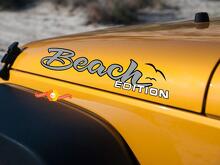 Beach Edition Motorkap Zij Vinyl Decal Set voor Jeep Auto's_2