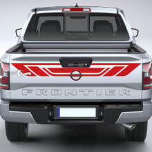 Nissan Frontier achterklep vinylstickers stickers graphics
 3