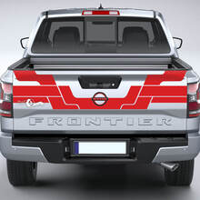 Nissan Frontier achterklep geometrie vinyl stickers stickers graphics
 2