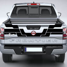 Nissan Frontier achterklep geometrie vinyl stickers stickers graphics
 3