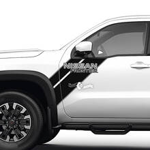 Paar deuren voorspatbord Frontier logo streep vinyl stickers stickers graphics 2 kleuren
 2