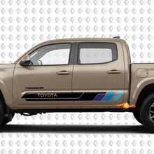 2 Toyota Tacoma Side Deuren Strikken Rocker Panel Vinylstickers Sticker Kit voor Toyota Tacoma
 3