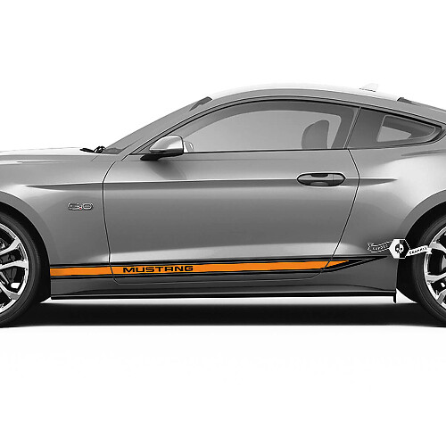 Racingstrepen Zij Vinyl Decal Kit voor Musclecar Musclecarmodel 2016-23