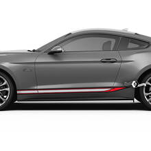 Racingstrepen Zij Vinyl Decal Sticker voor Musclecar Musclecarmodel 2015-2023_2