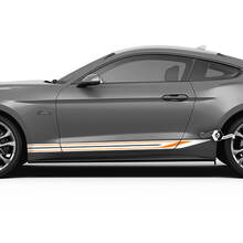 Rockerpaneelstrepen voor Ford Mustang Mach 1 Shelby GT500 GT350
 2