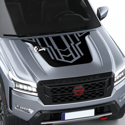 Nissan Frontier S SV Pro-4x Hood Vinyl Decal Logo Grafische Sticker
