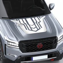 Nissan Frontier S SV Pro-4x Hood Vinyl Decal Logo Grafische Sticker
 3
