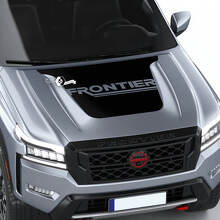 Nissan Frontier S SV Pro-4x motorkap sticker Vinyl Logo Blackout grafische stickers Sticker
 2