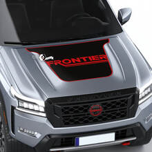 Nissan Frontier S SV Pro-4x motorkap sticker vinyl logo verduisterende grafische stickers sticker 2 kleuren
 3