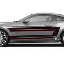 Deuren Spatbord Strepen voor Ford Mustang Shelby GT500 GT350 GT500 GT350 Mach 1 Mach 1 Logo 2 Kleuren
 2
