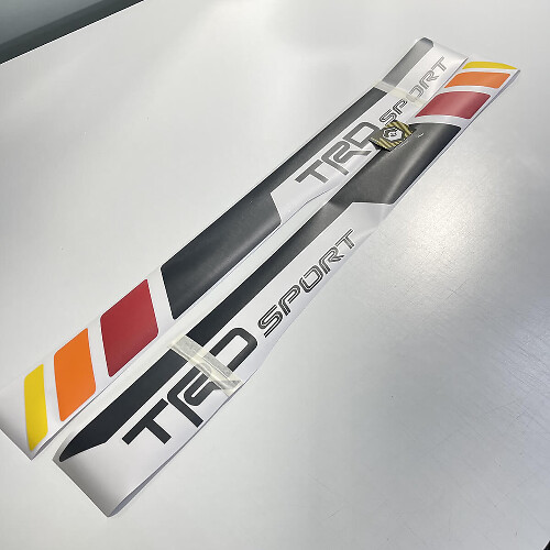 TRD Vintage Sport Side Vinyl Stickers Decal geschikt voor Tacoma 2013-2024 of Tundra 2016-2024
