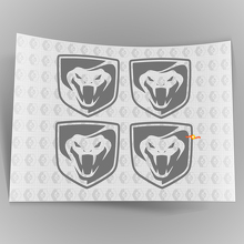 Viper remklauw vinyl decal set voor Dodge Viper_3