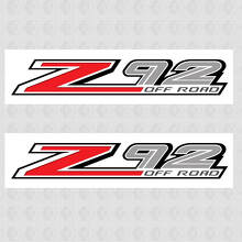 Z92 OFF ROAD Vinyl Sticker Voor Chevy Silverado_2